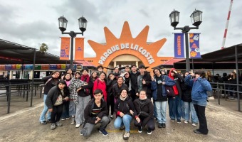 Los ganadores de Cinestereotipos disfrutaron su viaje al Parque de la Costa
